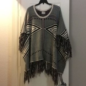 Purple pancho